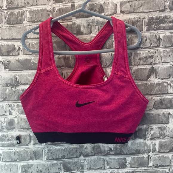 Nike Other - Nike‎ Women's Fuchsia and Black Sports Bra